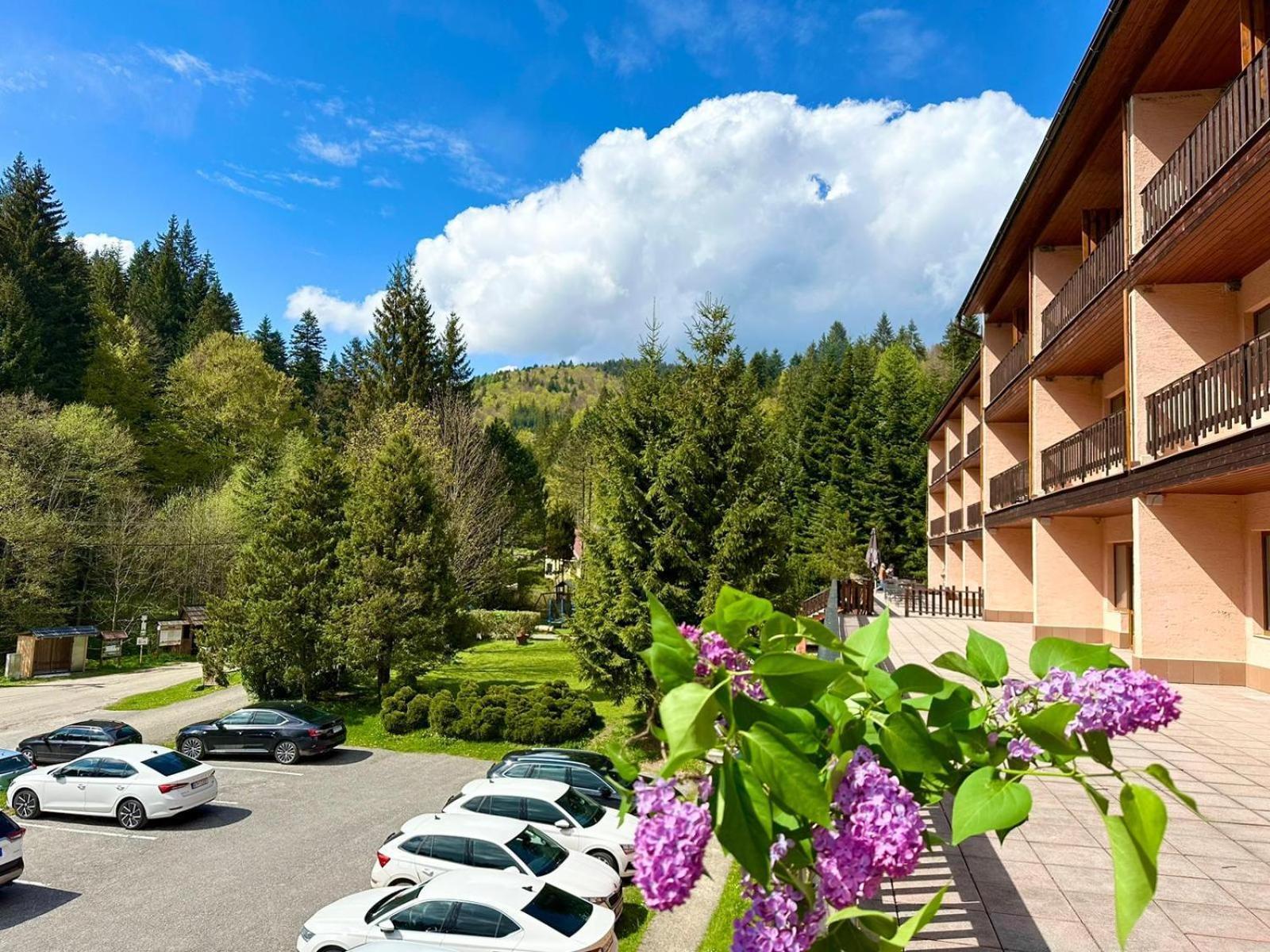 Horsky Hotel Podjavornik Papradno エクステリア 写真